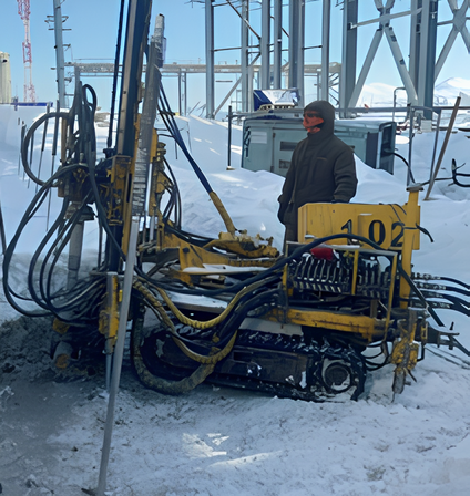 Применение термостабилизатора для стабилизации вечномерзлого грунта